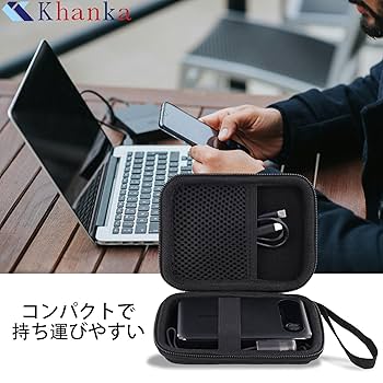 ANKER モバイルバッテリー 黒 収納ポーチ付き Amazon | （ケースのみ）Anker Power Bank (20000mAh, 87W